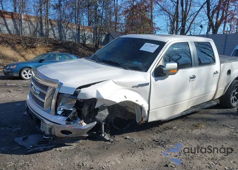 2012 Ford F-150 Lariat from USA, damaged, VIN 1FTFW1EF2CFB56862